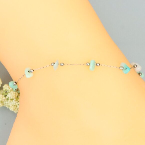 Handmade Anklet – A Stylish Choice for Women, Thoughtful Gift Idea, EVCH1061 - Picture 1 of 8